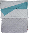Coleman 45°F Double Sleeping Bag Queen Size XL Tandem Sleep Sack with Big &amp Tall Design Zips Apart into 2 Sleeping Bags Machine Washable