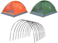 DIY Tent Pole Replacement Tent Pole Greenhouse HoopsTelescopic RodLong Approximately 52ft Diameter - 6.5mm36 Packs for Hiking Camping Backpacking Tent