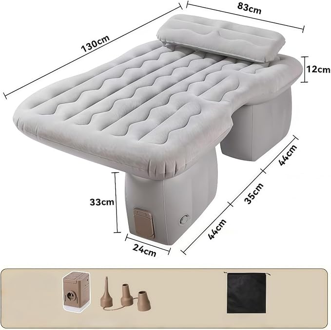 Car Air Mattress Compatible with Porsche Cayenne 2019-2025 Pump Car Bed for Trunk Air Mattress Bed Comfort for Travel Camping Nap Camping Air Mattresses