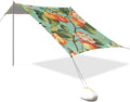 Beach Tent Sun Shelter Cashew Nuts on Tree Lightweight &amp Easy Setup Beach Shade Canopy for Camping Fishing