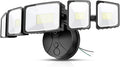 Onforu 150W LED Flood Lights Outdoor 15000LM Brightness Security Light Switch Controlled 6500K Outside Floodlight with 5 Adjustable Heads Waterproof Exterior Light for Yard Garage Patio