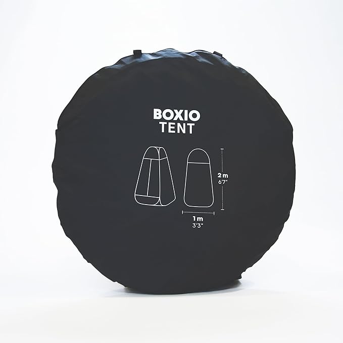 BOXIO - Tent: Instant Pop Up Privacy Shelter – Portable Toilet Outdoor Shower Camping Changing Room SUV Truck Winter Bathroom Gear Beach Travel