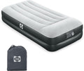 Sealy Tritech 16” Inflatable Air Mattress Bed with Built-in Pump Storage Bag and Repair Patch for Indoor and Outdoor Use Twin