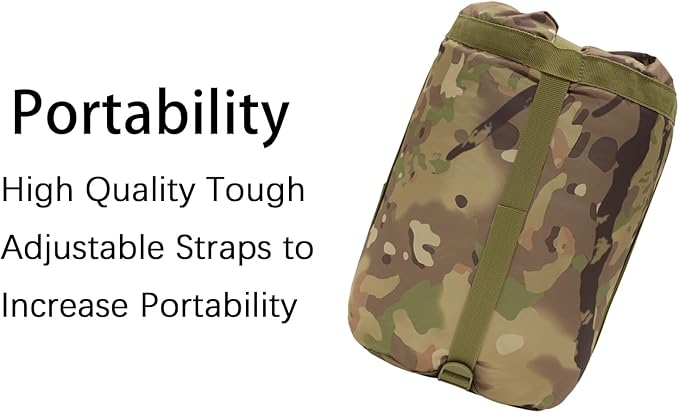 Poncho Liner Military Outdoor Camping Blanket for Travel Beach Grass Picnic Car Emergency Outdoor Survival