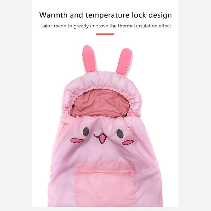 All Weather Sleeping Bag - Portable Waterproof Sleep Sack for Outdoor Adventures Lightweight Hiking Bed Roll | Warm Cold Season Sleeping Gear for Travel Camping Backpack Trips Home or Tent Use