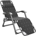 Outdoor Chair Balcony Chairs Folding Camping Chair Lounge Chair Portable Lounge Seat for Camping Fishing Beach and Picnic Patio Chairs Lounge Chair