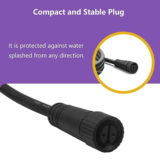 for Philips Hue Outdoor Lights Strip Power Supply 24V 60W Single Connector Power Adapter for Lily Spot/XL Spot Calla Pathway Impress Pedestal Impress Wall Lights Low Voltage Lighting