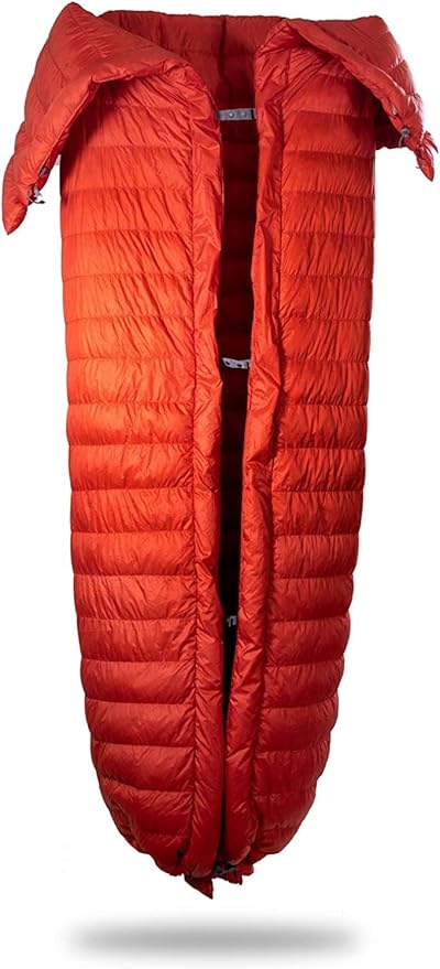 KAMMOK Firebelly 30°F - Down Trail Quilt Water Resistant Durable Compact and Packable Indoor/Outdoor Camp Blanket (88 in × 54 in)