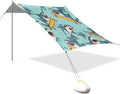 Beach Tent Sun Shelter Skateboarding Shark Sunglasses Lightweight &amp Easy Setup Beach Shade Canopy for Camping Fishing