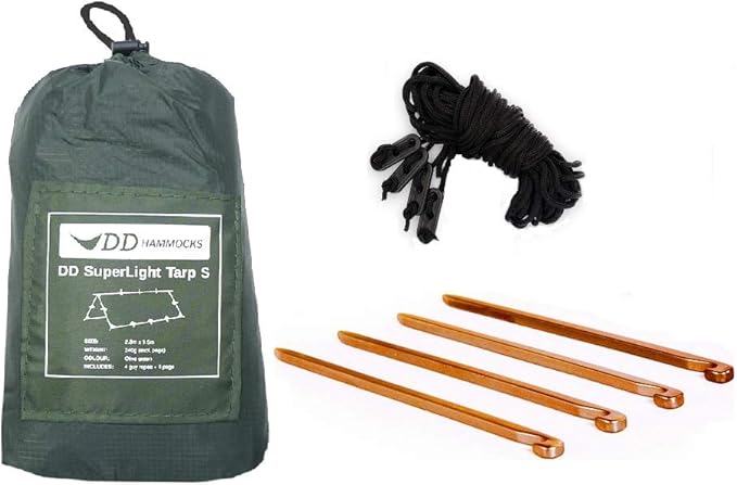 DD Hammocks - DD Superlight Tarp S: 9ft x 5ft