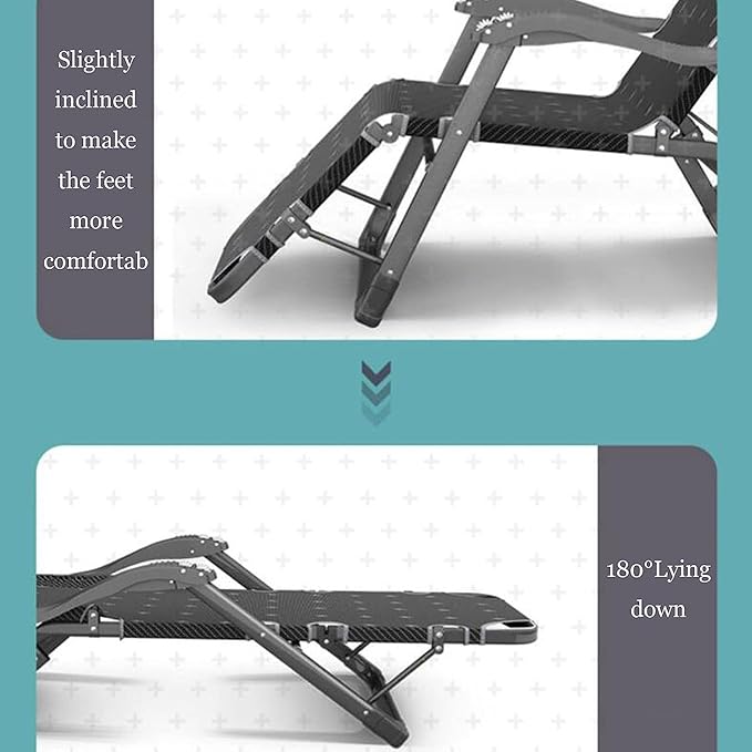 Outdoor Chair Balcony Chairs Folding Camping Chair Lounge Chair Portable Lounge Seat for Camping Fishing Beach and Picnic Patio Chairs Lounge Chair