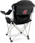 Picnic TIME NCAA Arkansas Razorbacks Reclining Camp Chair - Beach Chair for Adults - Sports Chair with Carry Bag