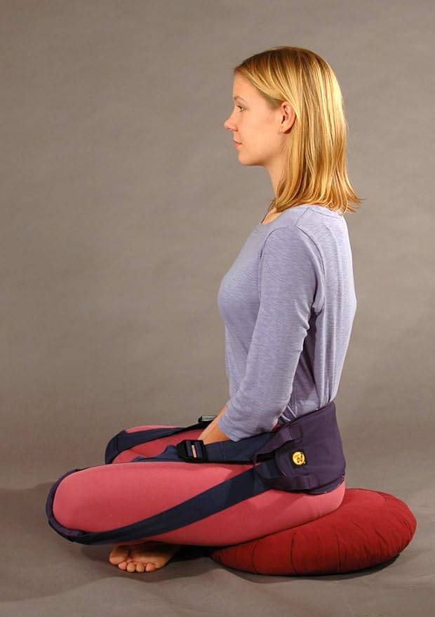 Nada Chair Sportbacker Portable Back Supporter for Seat Backs Camping Boating Concerts - Convertible Pouch Bag (Black)