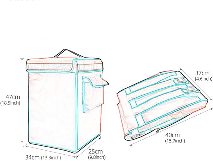 Insulated Delivery Backpack Thermal Food Bag Leakproof with Reflective Strip Catering Bag Insulation Bag for Picnic Delivery Black