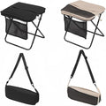 Portable Folding Camping Chair 2 Pack Lightweight Compact Backpack Stool for Outdoor Hiking Fishing Beach Concert and Garden13 inches x 10.62 inches x 12.2 inches