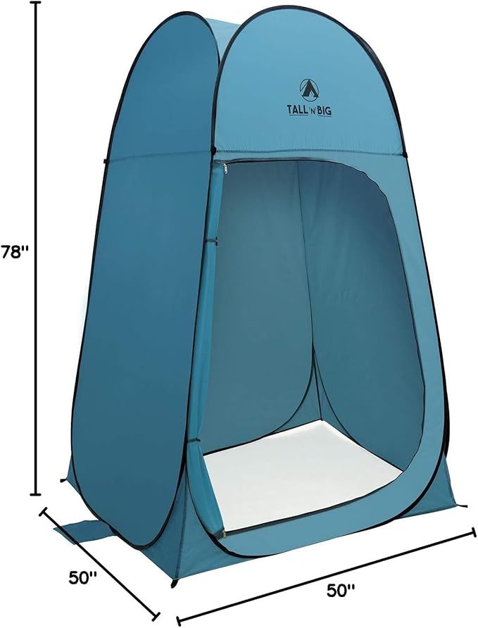 GigaTent Tall ‘N’ Big Pop Up Pod Changing Room Privacy Tent – Instant Portable Outdoor Shower Tent Camp Toilet Rain Shelter for Camping &amp Beach – Lightweight &amp Sturdy Easy Set Up