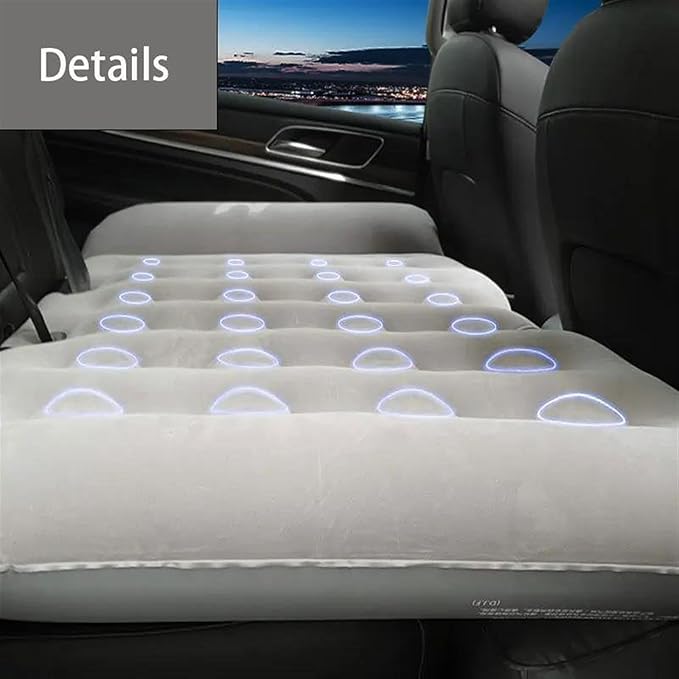 Inflatable Mattress Car Back Seat Sleeping Pad Camping Travel Mattress 80x150 Cm Size Multifunctional Inflatable Sofa