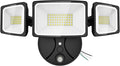 Onforu 70W Dusk to Dawn Outdoor Lighting7000LM Black Flood Lights OutdoorIP65 Waterproof Exterior Security LED Light3 Adjustable Heads Photocell Light Fixture6500K Floodlight for GaragePatioYard