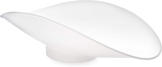 Penn Scale USA-Made Plastic Footed Bakers Scale Scoop for Weighing (11 x 21 x 6) - White Footed Scoop Made With Food Safe Plastic