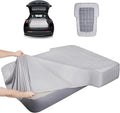 Full Sheets for Car Bed Air Mattress Car Air Mattress Sheets for Car SUV Mattress Dirt Resistant Ultra Soft TPU Waterproof (Grey)