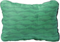Therm-a-Rest Compressible Camping and Backpacking Pillow Green Mountains Print Regular