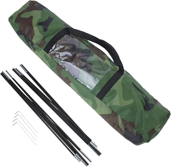 Outdoor Double-door Tent Ultralight Camping Tent Camouflage Hiking Shelter With Sun Protection And Breathable Mesh Roof Design Includes Rain Cover Backpack Poles And Stakes(2 person)
