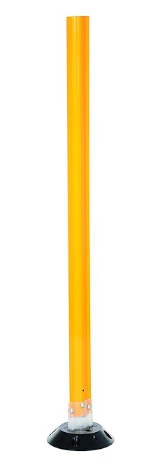 Vestil VGLT-16-4F-Y Surface Mount Flexible Stake 48 x 3.25 Yellow