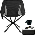 Compact Small Camping Chair Folding Portable Camp Chair for Adults Hiking Travel Outdoor Adventures Easy Set Up Supports 330LBS with Cup Holder