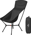 Naturehike YL01 Plus Snap Camping Chair 1 Second Setup Frame Portable Backpacking Chair with Padded Headrest Lightweight &amp Compact Folding Camp Chair