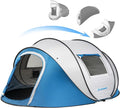 EchoSmile Instant Pop Up Camping Tent 2/4/6 Person Easy Setup Tent Water Resistant Dome Portable with Carry Bag