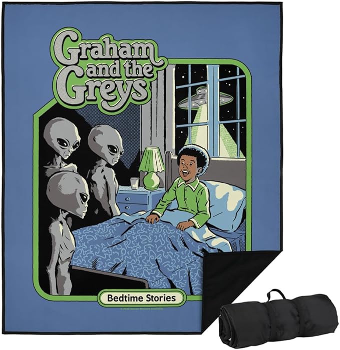 LOGOVISION Steven Rhodes Graham and The Greys Outdoor Blanket for Picnic Beach Camping Park Tailgate 50x60