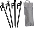 GALPADA 1Set Heavy Duty Tent Stakes Camping Pegs with Carry Bag Ground Fixing Stakes for Durable Outdoor Use for Hiking Camping and Events