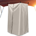 Woanger Boats Privacy Curtain Changing Room with Bag Portable Privacy Tent Easy Up Pontoon Enclosure Partition for Pontoons Boat Hanging Tent 27 W x 30 D x 72 H(Beige)