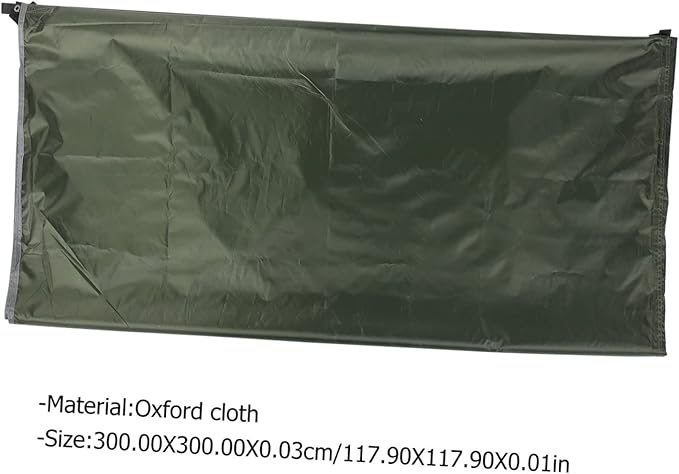 Toyvian 1Set Sunshade Camping Tarp UV Protection Canopy for Outdoor Activities Green Tent for People for Picnics and Camping
