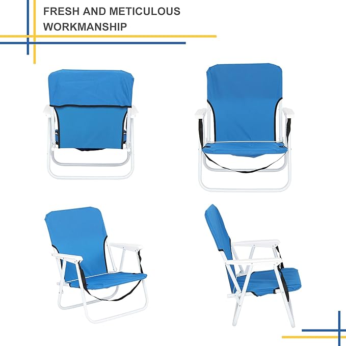 Outdoor Folding Lawn Chair Concert Beach Folding Camping Chair Festival Sand Picni Chair