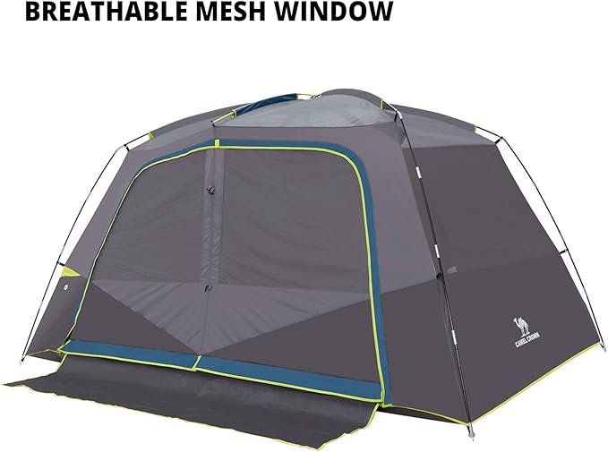 CAMEL CROWN Tents for Camping 4/6 Person Tent Waterproof Easy Setup Backpacking Tents