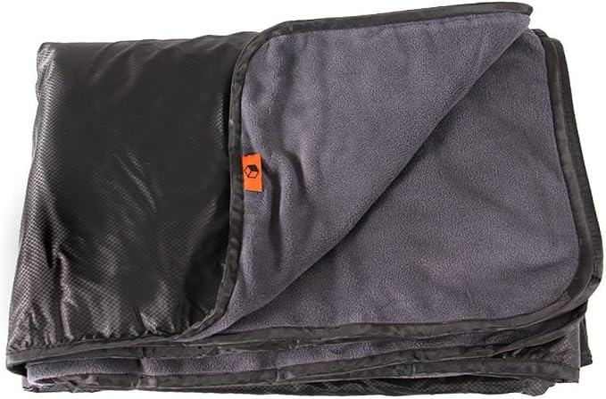 KESYOO Outdoor Camping Blanket Compact Sand Picnic Mat for Beach Festivals and Hiking Portable Ground Cover Grey