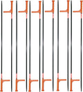 Avery GHG RealMotion Fiberglass Field Stakes with Motion Limiter Tops | for Hunting Motion System Decoy - 12 Pieces per Pack