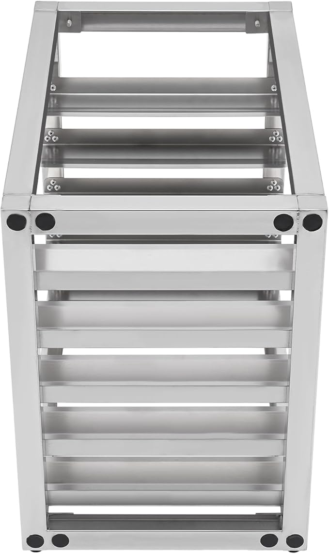 5 Tier Pan Rack Stainless Steel Baking Tray Rack 44.09 lbs Load Bun Pan Sheet Racks Cooling Storage Racks Bread Baking Equipment For Home Restaurant Kitchen 21 L x 13 W x 18 H
