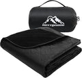 Outdoor Waterproof Camping Blanket Foldable Fleece Stadium Blanket for Outdoor Sports Event Camping Picnics