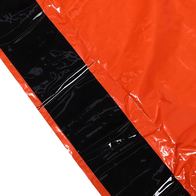 Alipis Lightweight Portable Thermal with Drawstring for Outdoor Camping Hiking Backpacking Orange Survival Sack with Storage Bag and Whistle Multipurpose Outdoor Gear