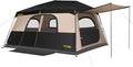 FanttikOutdoor Zeta C8/C10 Apex Camping Tent 8/10 Person Instant Cabin Tent Setup in 60s Family Tent with Carry Bag for Family Camping &amp Hiking Waterproof Upgraded Ventilation