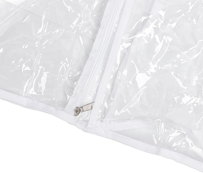 Sheet Pan Rack Cover Transparent Foldable PVC Foodservice Bread Rack Cover for Home Kitchen Restaurant (20 Tier)