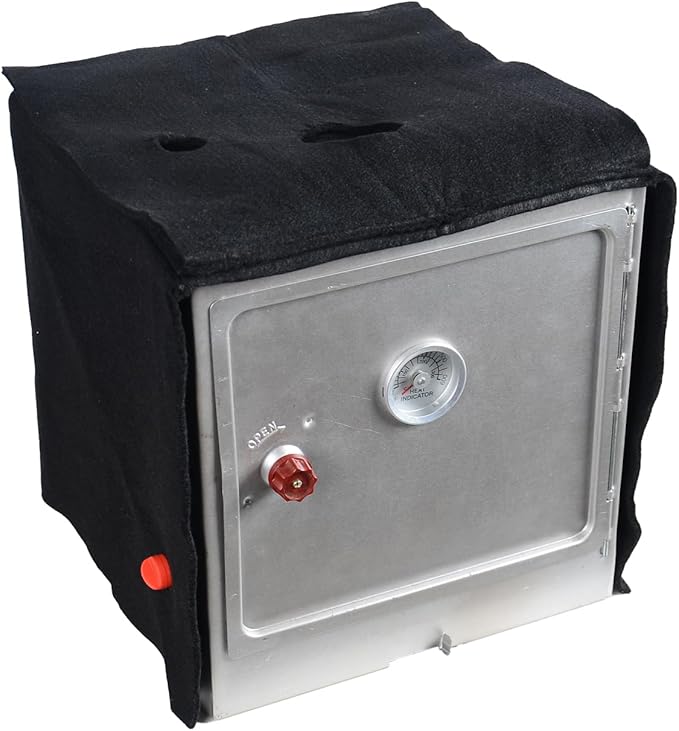 Thermal Insulated Blanket Cover for Coleman Camp Oven Heat Resistant Up to 1800°F with 3 Magnets Include Save Time &amp Fuel