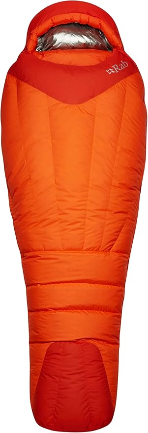 Rab Andes Infinium Down Sleeping Bag - Lightweight Windproof Mummy Sleep Sack for Climbing &amp Mountaineering