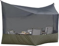 Onewind Camping Tarp Mosquito Net Hammock Screen House Tarp Mosquito Net Camping Lightweight Bugnet for Tarp 360 Degree Protection for Patio Backyard Hiking Backpacking OD Green