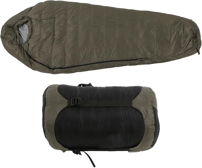 Outdoor Camping Sleeping Bag Lightweight Warm Soft Skin No Air Leakage for Adults Hiking Camping Travel 320T 50D Lining 1500g Duck Down Filling 205 x 88cm
