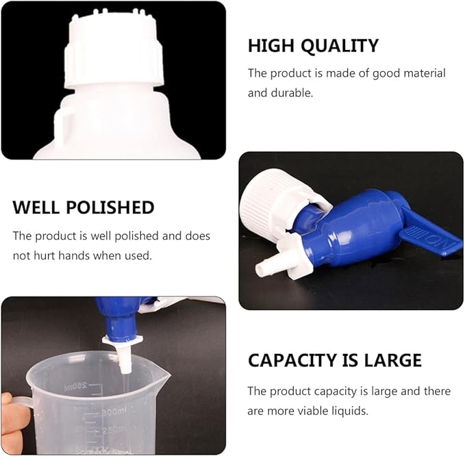 5l Food-grade Plastic Water Container with Spigot Break-resistant Honey Storage Dispenser Suitable for Enzyme and School Use