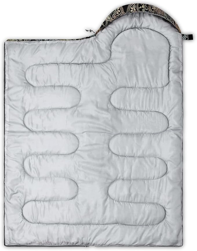 CVHOUSE Camping Sleeping Bags3 Season Warm &amp Cool WeatherLightweightWaterproof Sleeping Bags for Adults &amp KidsTravelingand OutdoorsCamping Gear Equipment
