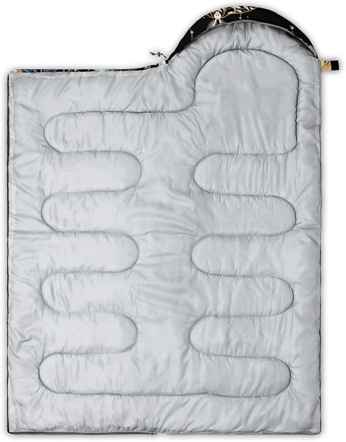 CVHOUSE Camping Sleeping Bags3 Season Warm &amp Cool WeatherLightweightWaterproof Sleeping Bags for Adults &amp KidsTravelingand OutdoorsCamping Gear Equipment